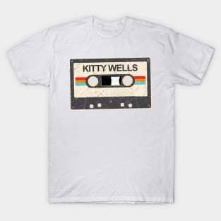 kurniamarga vintage cassette tape Kitty Wells T-Shirt